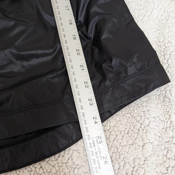 Athleta Windy Point Jacket Small Black Hoodie Full Zipper Windbreaker - Picture 8 of 15